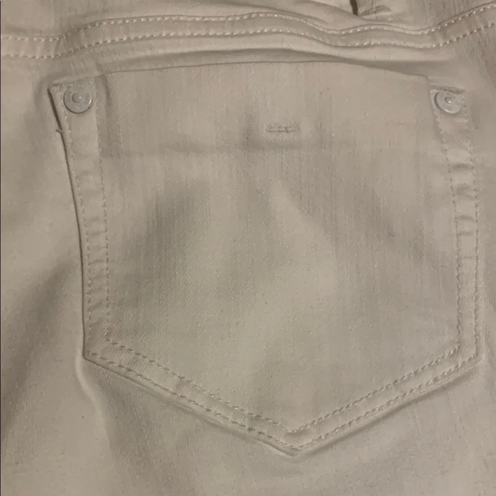 J. Jill White Skinny Jeans Sleek Fit